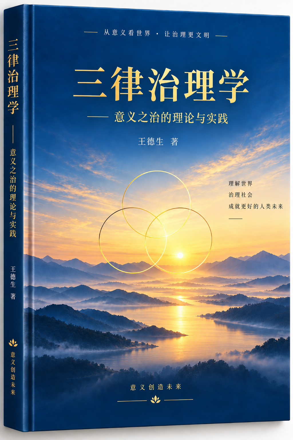 三律治理学：山水晨光与三金环封面，王德生著
